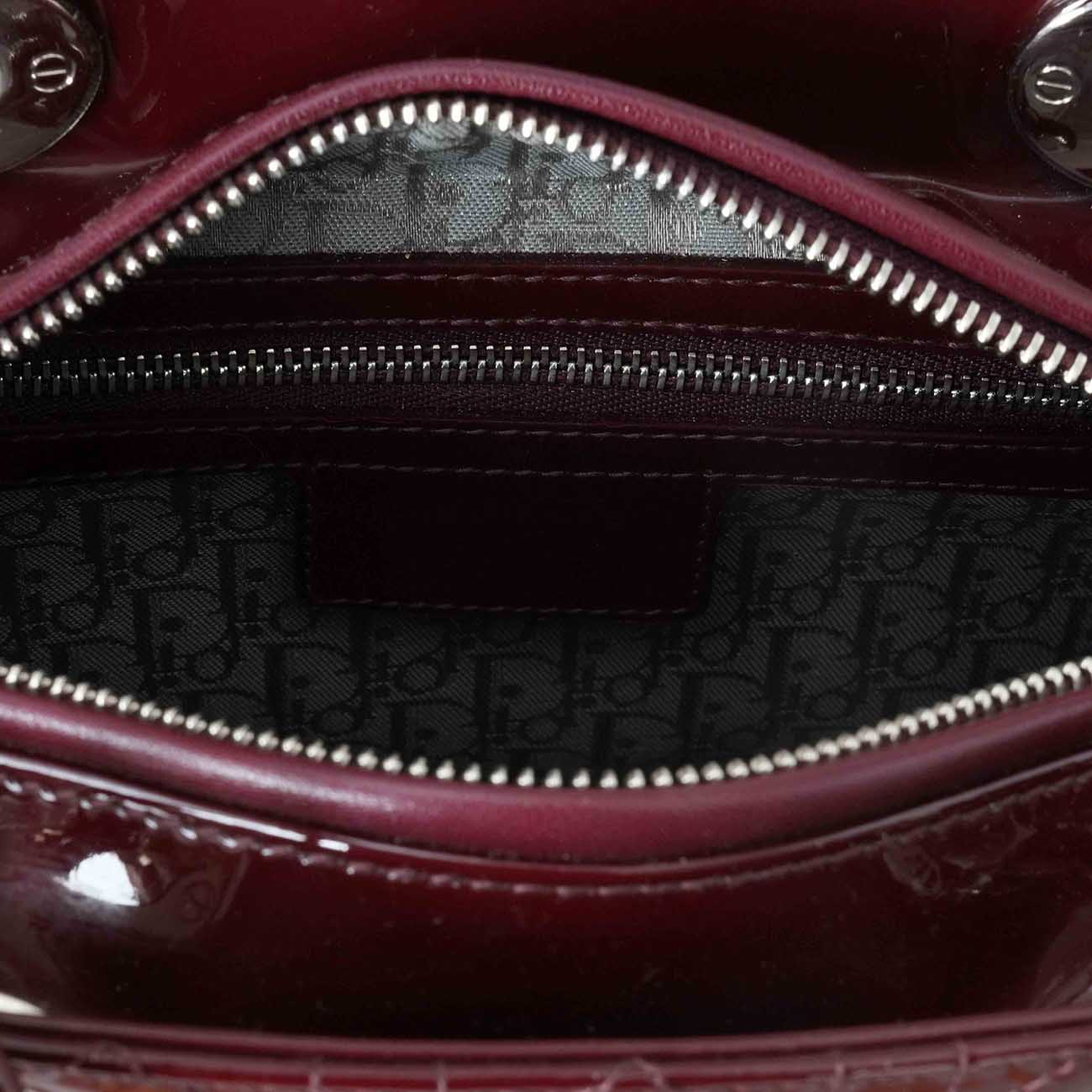 CHRISTIAN DIOR(USED)크리스찬디올 페이던트 레이디디올 미듐